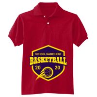 Youth EcoSmart® Jersey Knit Polo Thumbnail