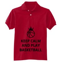 Youth EcoSmart® Jersey Knit Polo Thumbnail