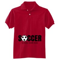Youth EcoSmart® Jersey Knit Polo Thumbnail