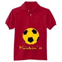 Youth EcoSmart® Jersey Knit Polo Thumbnail