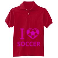 Youth EcoSmart® Jersey Knit Polo Thumbnail