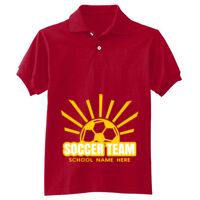 Youth EcoSmart® Jersey Knit Polo Thumbnail