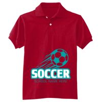 Youth EcoSmart® Jersey Knit Polo Thumbnail