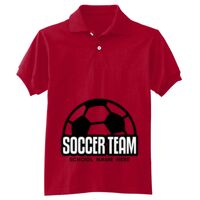 Youth EcoSmart® Jersey Knit Polo Thumbnail