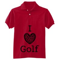 Youth EcoSmart® Jersey Knit Polo Thumbnail