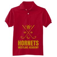 Youth EcoSmart® Jersey Knit Polo Thumbnail