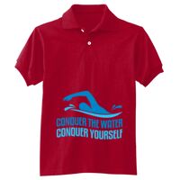 Youth EcoSmart® Jersey Knit Polo Thumbnail