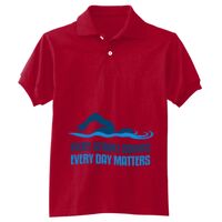 Youth EcoSmart® Jersey Knit Polo Thumbnail