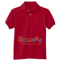 Youth EcoSmart® Jersey Knit Polo Thumbnail