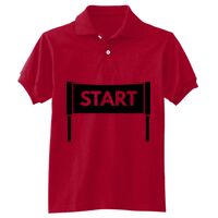 Youth EcoSmart® Jersey Knit Polo Thumbnail