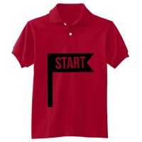 Youth EcoSmart® Jersey Knit Polo Thumbnail