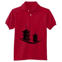 Youth EcoSmart® Jersey Knit Polo Thumbnail