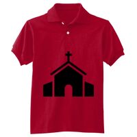 Youth EcoSmart® Jersey Knit Polo Thumbnail