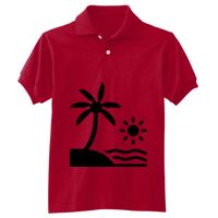 Youth EcoSmart® Jersey Knit Polo Thumbnail