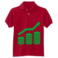 Youth EcoSmart® Jersey Knit Polo Thumbnail