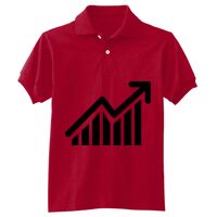 Youth EcoSmart® Jersey Knit Polo Thumbnail
