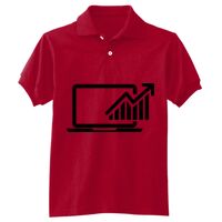 Youth EcoSmart® Jersey Knit Polo Thumbnail