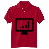 Youth EcoSmart® Jersey Knit Polo Thumbnail