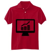 Youth EcoSmart® Jersey Knit Polo Thumbnail