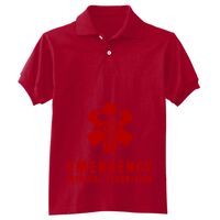 Youth EcoSmart® Jersey Knit Polo Thumbnail