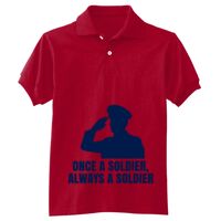 Youth EcoSmart® Jersey Knit Polo Thumbnail