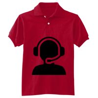 Youth EcoSmart® Jersey Knit Polo Thumbnail