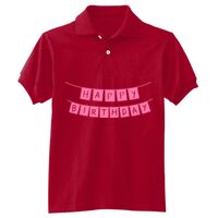 Youth EcoSmart® Jersey Knit Polo Thumbnail
