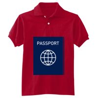 Youth EcoSmart® Jersey Knit Polo Thumbnail