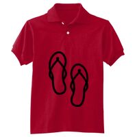 Youth EcoSmart® Jersey Knit Polo Thumbnail