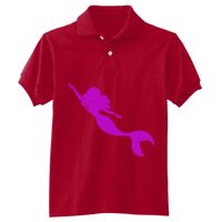 Youth EcoSmart® Jersey Knit Polo Thumbnail