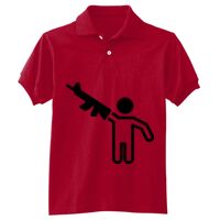Youth EcoSmart® Jersey Knit Polo Thumbnail