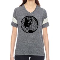 Ladies' Powder Puff Eco-Jersey™ T-Shirt Thumbnail